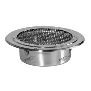 Hefengxing Stainless Steel Ceiling Vent Cover 4/5/6 Inch Single Layer Polished Exhaust Mesh Indoor Outdoor Duct Protection - Product Image 2