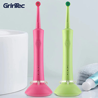 Brosses à dents électriques rotatives pour adultes IPX7 brosse à dents électrique oscillante intelligente personnalisée bon marché