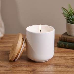 Vela Aromática de Cera de Soja Marrón Oscuro, en Frasco con Tapa Metálica, Diseño Único sin Humo, Ideal para Bodas y Almacenamiento - I H C - Product Image 3