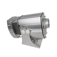 Projecteur LED puissant longue portée 3000W pour signalisation, logo, image, laser, gobo, en alliage d'aluminium et verre