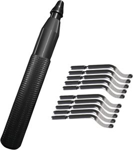 เครื่องมือลบคมแบบมืออาชีพ ใบมีดลบคม RB3000 NB1000 สำหรับลบคมชิ้นส่วนโลหะและพลาสติก - Product Image 1