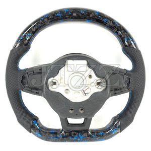 <span class=keywords><strong>Volante</strong></span> deportivo de fibra de carbono forjado para Volkswagen <span class=keywords><strong>Golf</strong></span> MK7 GTI R MK8 pantalla LED piezas automotrices Interior 2018 - Product Image 5