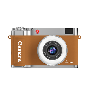 NOUVEAU Q07 Appareil photo numérique pour enfants avec autofocus, couvercle rabattable, 48MP, zoom numérique 8X, écran IPS 2,4 pouces, détection de visage, <span class=keywords><strong>YouTube</strong></span> - Product Image 5