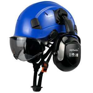 LEABON PPE CE EN397 ABS製安全ヘルメット 産業用ハードハット サークルタイプ モデルWHL06 スロット付き6点式サスペンション - Product Image 2