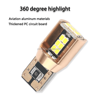 YOCITA Neue 12V 12W T10 LED-Breitzeichenleuchte CANBUS W5W 2016 18SMD 500lm PC-Linse Auto-Innenraum-Parkleuchte für Vorne