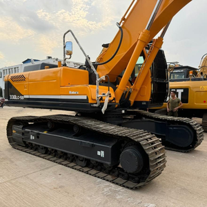Excavadora de cadenas Hyundai 330lc-9s original de segunda mano, modelo 2023, 33 toneladas, con motor, PLC y el mayor descuento. - Product Image 4