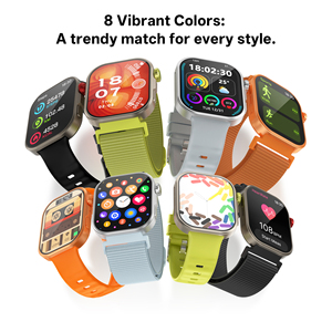 <span class=keywords><strong>Smartwatch</strong></span> Fashion C48 Pro con Schermo HD da 2.01 Pollici, Chiamate BT, Monitoraggio Frequenza Cardiaca, IP65 Impermeabile, per Sport all'Aperto, Compatibile con <span class=keywords><strong>Android</strong></span> e <span class=keywords><strong>iOS</strong></span> - Product Image 6
