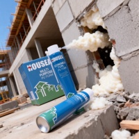 Mousse de polyuréthane professionnelle Houseal, adhésif expansif monocouche économique, avec d'excellentes performances
