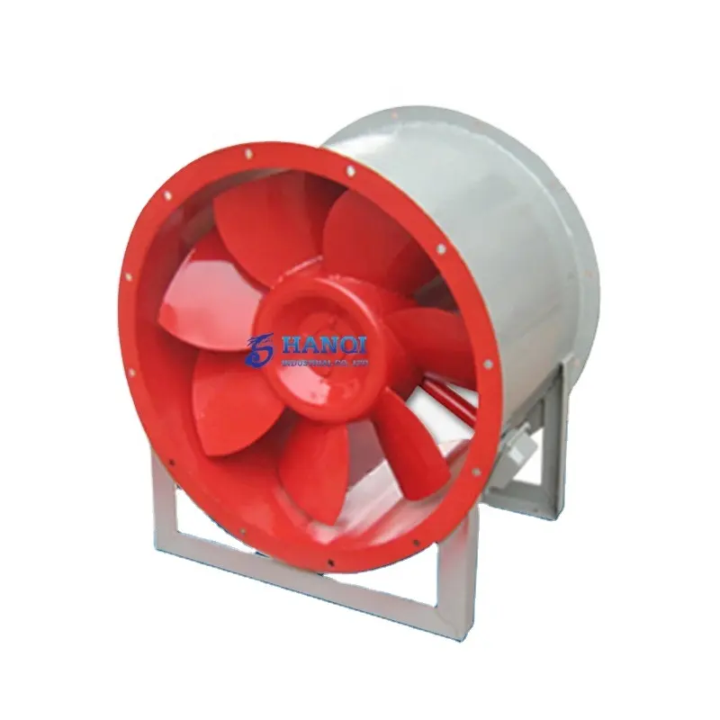 Tunnel de ventilateur de ventilation à économie d'énergie pour l'exploitation minière Ventilateur axial puissant