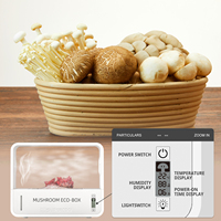 Conteneur de culture de champignons à bas prix pour usage domestique Kit de serre de champignons