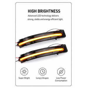 Ampoules LED TCYATO pour voitures, clignotants séquentiels LED pour rétroviseurs latéraux, feux <span class=keywords><strong>de</strong></span> <span class=keywords><strong>recul</strong></span> dynamiques - Product Image 3