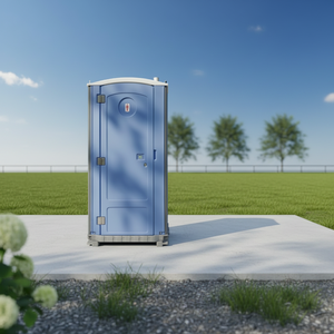Inodoro Móvil con Estructura de Acero HDPE, Moderno, Plegable, Portátil, para Uso en Exteriores, Alquiler de Contenedores para Escuelas y Parques - Product Image 2