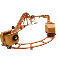 Roller coaster Grand thème de frisson extrême Manege Amusement Park Ride Train Roller Coaster à vendre