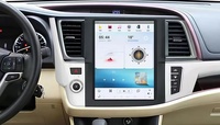 Radio de Coche Android de 12.1 Pulgadas con Reproductor de DVD y Video para Toyota Highlander 2015-2021, Auto Carplay, Navegación GPS, Unidad Principal con Bluetooth