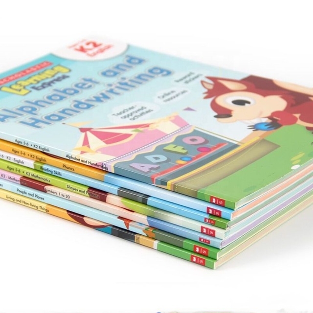 Custom School Exercise Writing Books Educational Wholesale Textbook for Students Workbook Printing