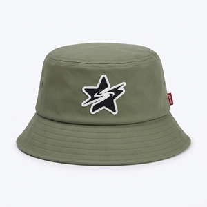 Sombrero Boonie T&L al por mayor, de 6 paneles, ajustable, impermeable, de tela de algodón con parche de PVC, para surf, salvamento y programas de suministro para correr. - Product Image 2