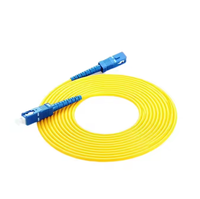 Harga Pabrik Kabel Patch Fiber Optik SC-SC SC/UPC-SC/APC Single Mode G652D Simplex