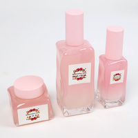 Ensemble de soins de la peau Watermelon Glow : sérum à la niacinamide + crème de nuit AHA + tonique PHA, kit de soin de la peau raffermissant, étiquette privée OEM