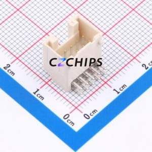 S10B-PUDSS-1(LF)(SN) Wire-to-Board Pin Header Bent Lead Through Hole,P=2mm Connector 2x5P 2mm Right Angle Insert PUD - Product Image 1