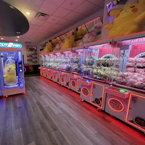 Giành giải thưởng thực sự với Máy trò chơi Arcade Máy vuốt màu xanh tốt nhất de peluche Coin hoạt động trò chơi vận hành bằng tiền xu - Product Image 1