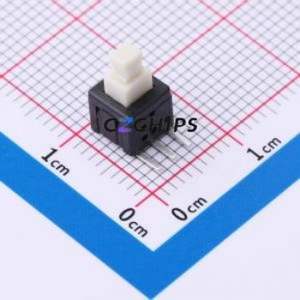 PS-5850SVA-3PL <b>Push</b> <b>Button</b> <b>Switch</b> SMD <b>Switch</b> Self-Locking Rectangle Plunger 500mA 24V - Product Image 1