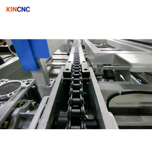 Macchina Automatica KINCNC per la Produzione di <span class=keywords><strong>Pallet</strong></span> <span class=keywords><strong>in</strong></span> <span class=keywords><strong>Legno</strong></span>, Controllo PLC, Pressa Idraulica, Funzionamento Touch Screen, Dimensioni Personalizzabili - Product Image 5