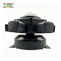 150W RGBW LED Moving Head Light DMX512 Beam/Wall Wash/Laser/Strobe 6-Arm Laserlichter für Party DJ Spezialeffekte