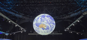 Cổ phiếu nhà máy Shaped <span class=keywords><strong>Led</strong></span> hình cầu Màn hình Globe đường kính 1m 1.5m 2m <span class=keywords><strong>Sphere</strong></span> hiển thị P2 p2.5 <span class=keywords><strong>LED</strong></span> bóng Màn hình sử dụng cho triển lãm - Product Image 5