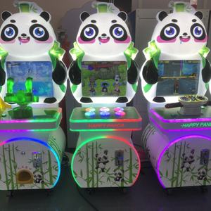 Máquina recreativa multijuego para centros comerciales, consola de videojuegos con temática de Panda, simulador de arcade para niños al por mayor - Product Image 5