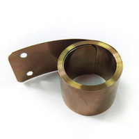 Vente chaude, enrouleur de câble de moteur à balais en carbone en spirale bimétallique à volute plate personnalisé, enrouleur de câble extensible, ressort à force constante
