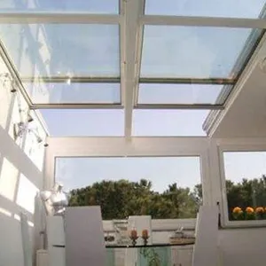 Автоматическое плоское окно на крыше Smart алюминиевая рамка Skyview окна