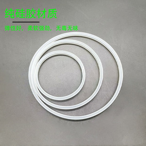 Food Grade Silicone Sealing Rings Round Airtight For <b>Lunch</b> <b>Boxes</b> Food Storage Containers - Product Image 3