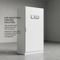 Boîtier de commande PLC VFD IP55, armoire de distribution d'automatisation industrielle, coque en acier thermolaqué, OEM ODM, logo personnalisé