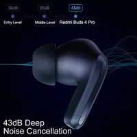 Casque de jeu Global Gaming avec commande tactile, autonomie de 36 heures, écouteurs sans fil, casque audio