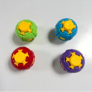 NEW 3D Printed Gear Ball Fidget Toy Pop <b>Rotate</b> Spin Stress Relief Sphere Anti-anxiety <b>Desk</b> Fidget Ball for Adults Kids - Product Image 5