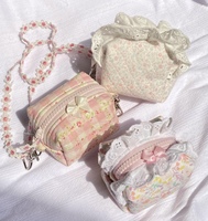 Tissu personnalisé Mini Bagages Nouvelle Pochette de Voyage Maquillage Doux Trousse de Maquillage pour Cosmétique