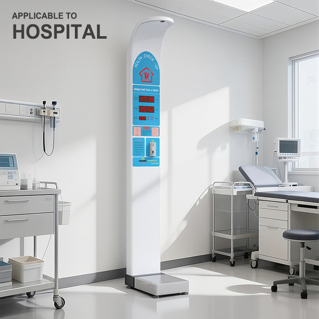 Lejia HW-900 Large Powerful Medical Body Analysis Machine BMI Analyzer with LED Display Steel Mechanical Scale OEM/ODM Support
