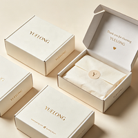 Boîte d'emballage en carton ondulé personnalisée pour l'expédition, boîte cadeau artisanale pour l'expédition
