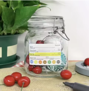 2x3 Inch Dissolvable Food Labels BPA-Free Waterproof Food Rotation Labels for Restaurant & <b>Kitchen</b> Use - Product Image 3