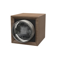 2025 Producto de tendencia Bobinadora de reloj de viaje portátil Bobinadora de reloj de madera de lujo Caja individual para reloj