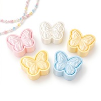 3D Printed Custom Fidget Keychain Creative Blue Cloud Shaped Fidget Keychain Stress Relief Toy Keychain Pendant