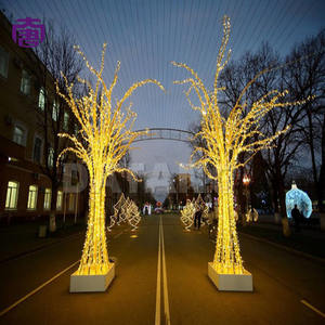 Arbre lumineux en cristal LED - Étanche IP65 - Décoration de Noël et d'Halloween pour aménagement paysager, rue, centre commercial et complexe hôtelier - Product Image 6