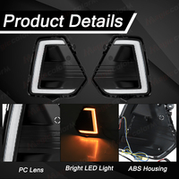 Nouveaux feux de jour à LED pour Toyota RAV4 Woodland 2026, clignotants 3 couleurs