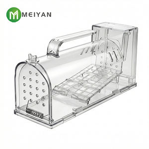 Piège à <span class=keywords><strong>souris</strong></span> en plastique écologique - Capture <span class=keywords><strong>vivante</strong></span> humaine pour le contrôle des rats - Conception étanche - Product Image 3