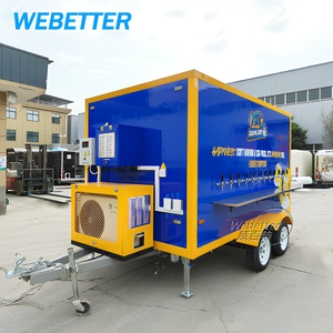 Remorque frigorifique mobile WEBETTER 110V 220V certifiée CE COC, chambre froide pour événements extérieurs, restauration et stockage frigorifique - Product Image 1