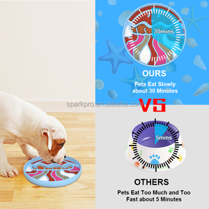 Alimentador de silicona personalizado para <span class=keywords><strong>perros</strong></span> <span class=keywords><strong>y</strong></span> medusas, cuenco de alimentación antiahogo, cuenco para comer lento, comedero lento para <span class=keywords><strong>perros</strong></span> - Product Image 3