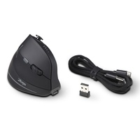 Souris de jeu verticale programmable ZELOTES F-18 à 12 touches, optique sans fil, trois modes, rétroéclairage RVB, pour droitiers, joystick en stock