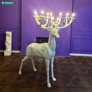 Đèn Chùm Ngoài Trời/Trong Nhà Tượng Hươu Điêu Khắc - Product Image 3
