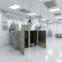 Équipement de séchage sous vide, four à circulation d'air chaud, sécheuse à plateaux, armoire de séchage industrielle pour la transformation alimentaire, automatique 380V