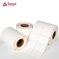 Rouleau d'étiquettes adhésives personnalisées en papier thermique direct pour expédition, 4x6 100x150, en polypropylène (PP), pour imprimante, étiquettes code-barres